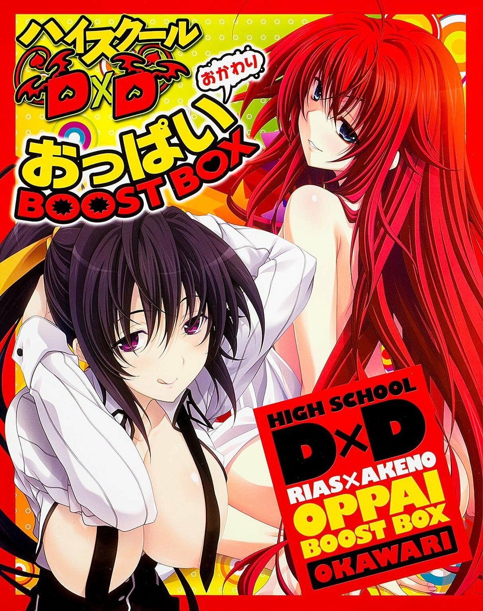 USED]Anime High School DxD Rias x Akeno Oppai BOOST BOX Okawari Anime Art  Book | eBay