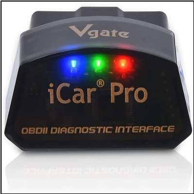Bluetooth 4.0 OBD2 Diagnosegerät | ELM327 V2.3 für Android/iOS 