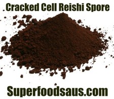 Organic Cracked Cell Wall Reishi Mushroom 100 Capsules Ganoderma lucidum 