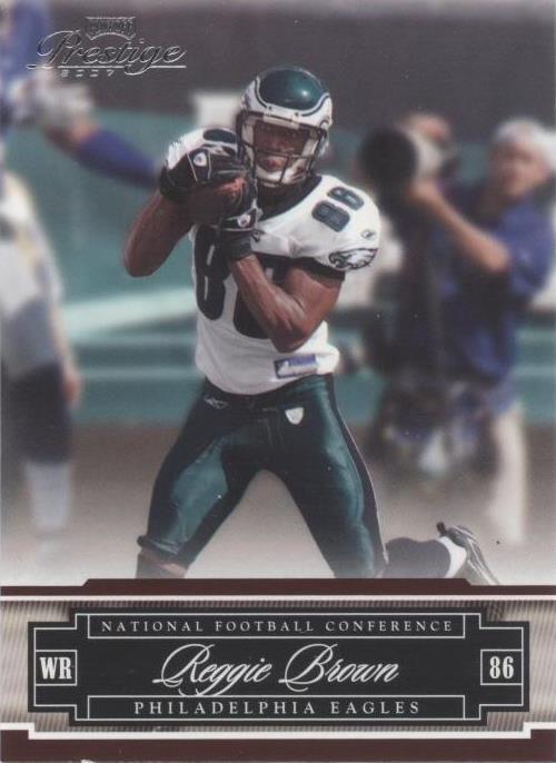 2007 Playoff Prestige Reggie Brown #113 - 1 of 2