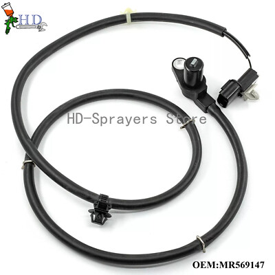 シモ 1PCS Front Left ABS Wheel Speed Sensor MR569147 For Mitsubishi