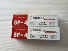 YAYASHI SP-4 Super Probiotic -4 Toothpaste Ultra Whitening 120g EA 2 Pack