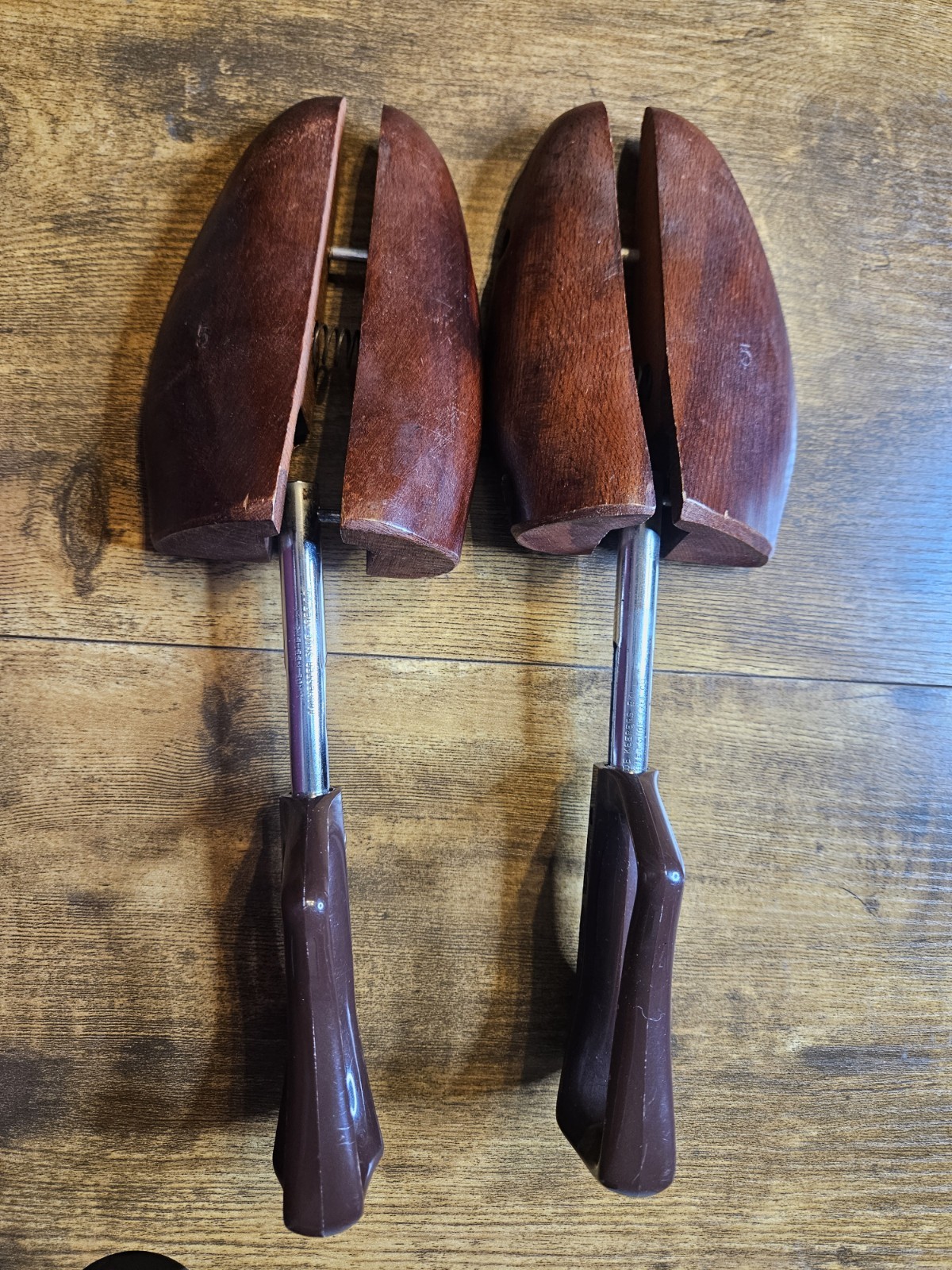 Vintage Shoe Keeper Travel Tree Shoe Tree By Rochester Shoe Co For Florsheim