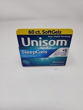 Unisom SleepGels Nighttime SoftGels - Diphenhydramine HCl - 60ct 03/26