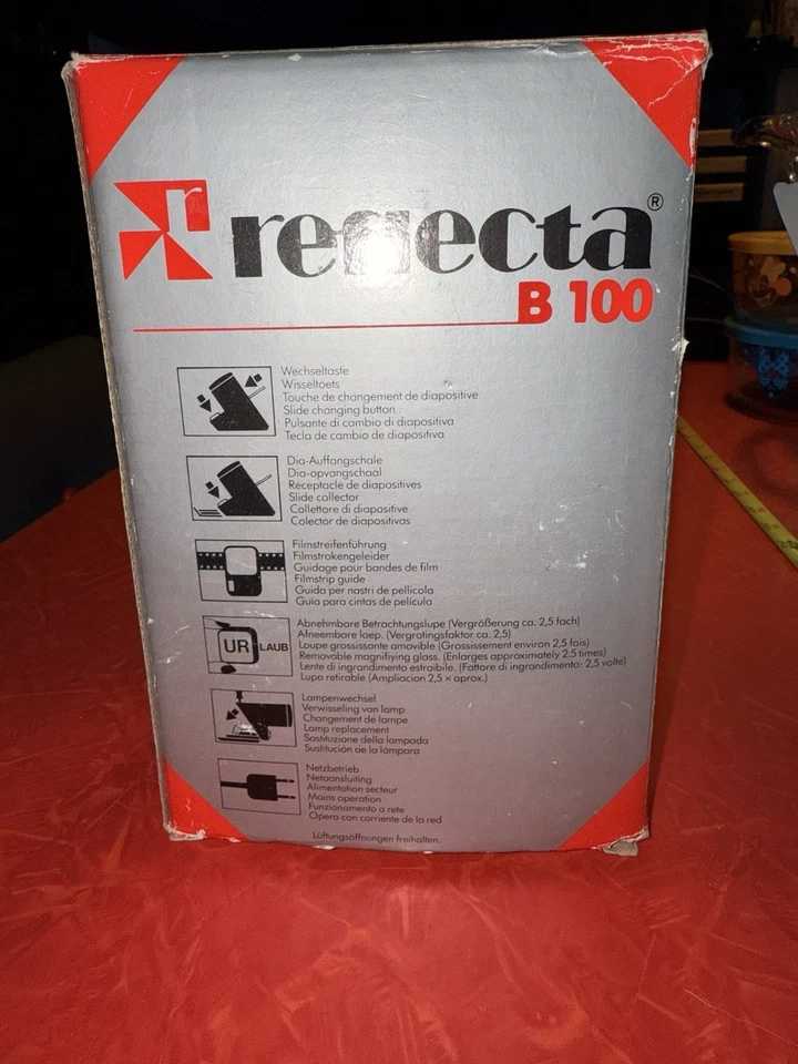 Vintage 1997 Reflecta B 100 Slide Viewer Tested Works 35mm Film Photography - Image 3 of 4