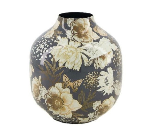 Blumenvase Vase Pflanzenvase Dekovase Metall Mehrfarbig 14X14X15 Cm Dekoration-image