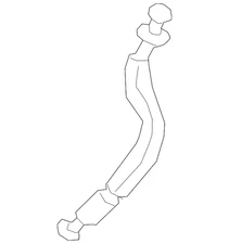 Genuine Volkswagen Lock Cable 5NA-827-535-A