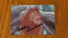 Matthew Broderick Autographed Hand Signed Lion King Card Simba