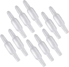 Oxygen Tubing Swivel Connector - 10 PCS Male to Male Cannula Connectors