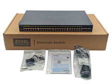 Neu Zyxel 48x 1G RJ45 PoE+ 4x Combo 2x 1G SFP Smart Managed Switch GS1920-48HPV2