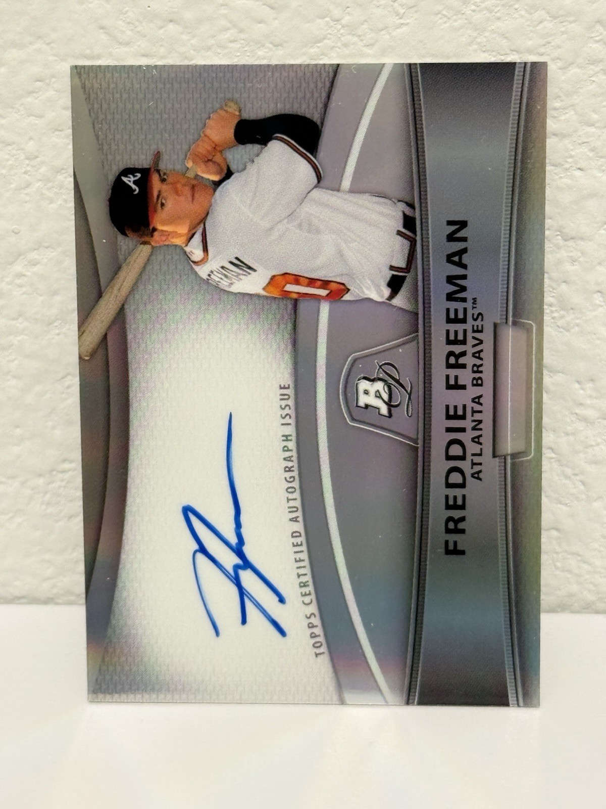 2010 Bowman Platinum - Freddie Freeman (RC) Rookie Refractor Autograph - RARE!