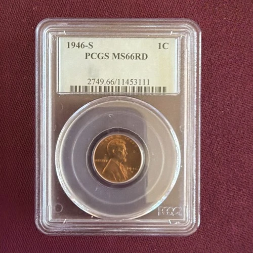 1946-S Lincoln Cent PCGS MS 66RD - 11453111