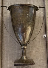 Large & Heavy Antique Sterling Silver Montclair Horse Show Trophy 324 Grams