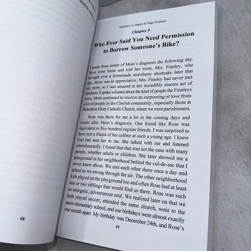 December's Company by Paige Hockman (2024, Trade Paperback) - Picture 5 of 5