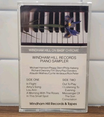 Windham Hill Records Piano Sampler Cassette On BASF Chrome 1985