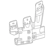 Genuine Volkswagen Blind Spot Radar Mount Bracket 11A-907-456