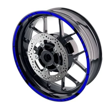 For Ducati 899 Panigale 13-16 15 14 Wheel Edge Rim Stickers 17 inch S02B Blue