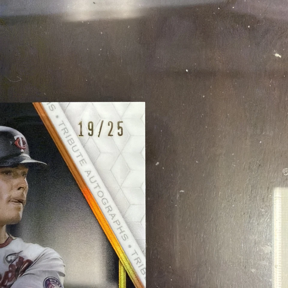 Autógrafos tributo tributo Topps 2021 Max Kepler #TA-MK naranja/25 (AU) Foto 3 de 4