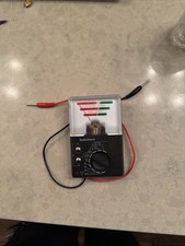 RadioShack 9-Range Analog Battery Tester Portable Battery Tester.ships free