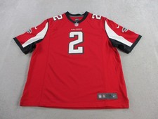 Atlanta Falcons Football Jersey Mens 2XL Red NFL Football Ryan #2 On Field Nike