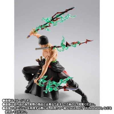Bandai S.H.Figuarts Roronoa Zoro The King of Hell One Piece Figur Tamashii Web - Bild 1 von 4
