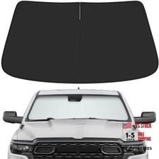 Car Windshield Sun Shade for Dodge 2019-2025 2026 RAM for 2019-2025 RAM 1500