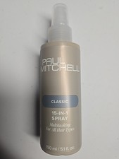 Paul Mitchell 15-In-1 Spray, Multitasking Spray For All Hair Types, 5.1 fl. oz