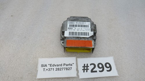 AUDI A4 B7 8E - SRS Steuergerät ECU / 8E0959655G BOSCH 0285001668 ##299