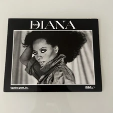Vintage Diana Ross RCA RECORDS B&W 8X10 ***SULTRY*** Promo Publicity Photo