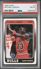 1988-89 Fleer Michael Jordan #17 Basketball Ball Card Chicago Bulls 3rd Yr PSA 8