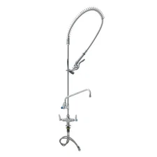 T&S Brass B-0113-ADF12-B EasyInstall Pre-Rinse Unit w/ 12" Add-on Faucet