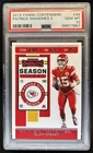 2019 Panini Contenders Patrick Mahomes II Season Ticket #39 Chiefs PSA 10