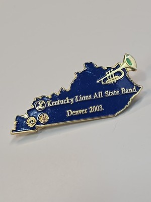 Lions Club Pin Kentucky Lions All-State Band Denver 2003 Convention
