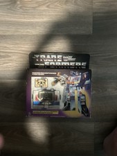 1984 Vintage G1 Transformers Soundwave Buzzsaw Prerub Takara Boxed Complete RARE