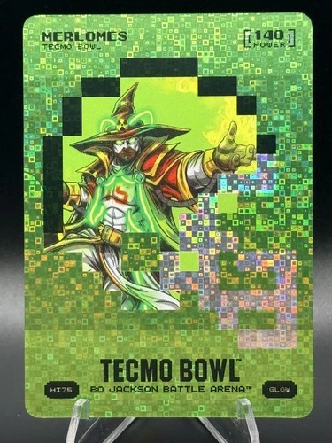 2026 Bo Jackson Battle Arena Tecmo PATRICK MAHOMES MERLOMES Helmet Icon GLOW SP