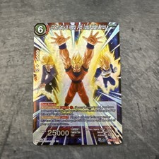 Son Goku, Vegeta, & Trunks // Super Saiyans United [SLR Foil] BT30