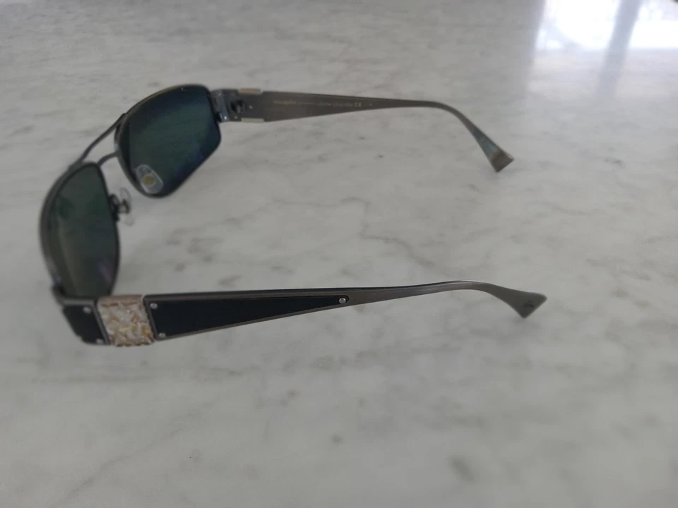 LOREE RODKIN SONNENBRILLE MODELL TSCHAD IN ANTIK SILBER FARBE - Bild 3 von 3