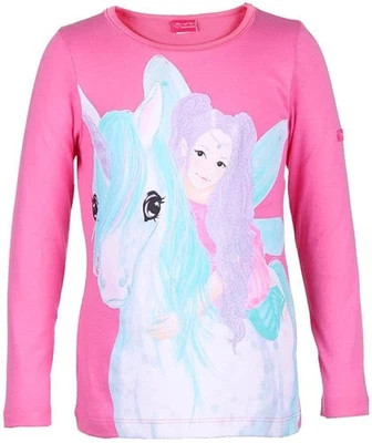 Ylvi und die Minimoomis YLVIS WORLD Langarmshirt Einhorn Naya Gr. 104  - Bild 1 von 2