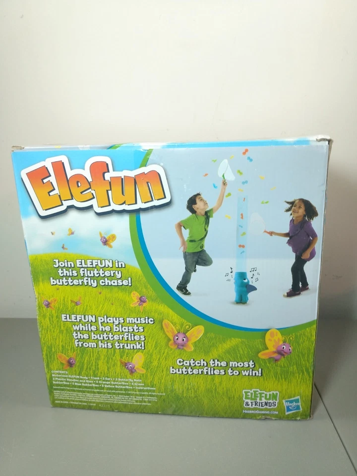 Hasbro Elefun Game Classic Elephant Butterfly Chase Fun Kids 3+ NEW DAMAGED BOX - Image 3 of 4