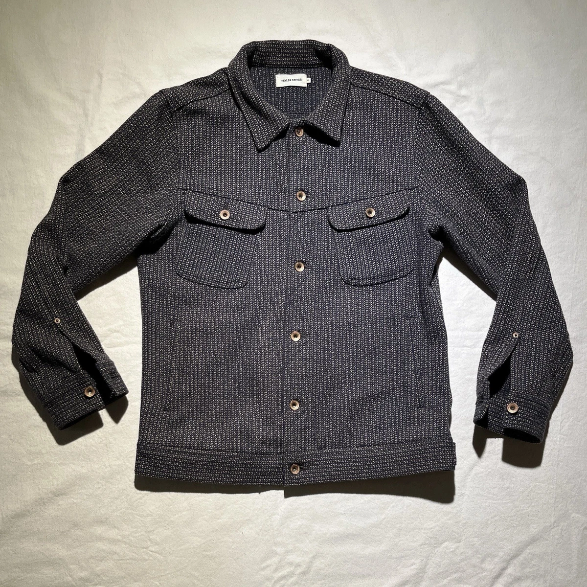 Chemise homme Taylor Stitch utilitaire velours côtelé taille 40 crème