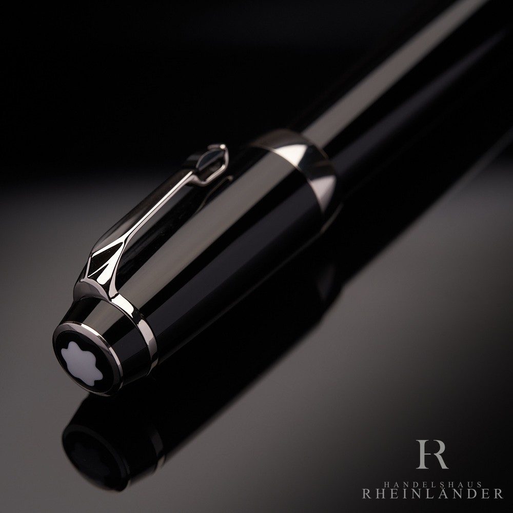Montblanc Boheme Noir Platinum Line Fountain Pen ID 5049 Modell
