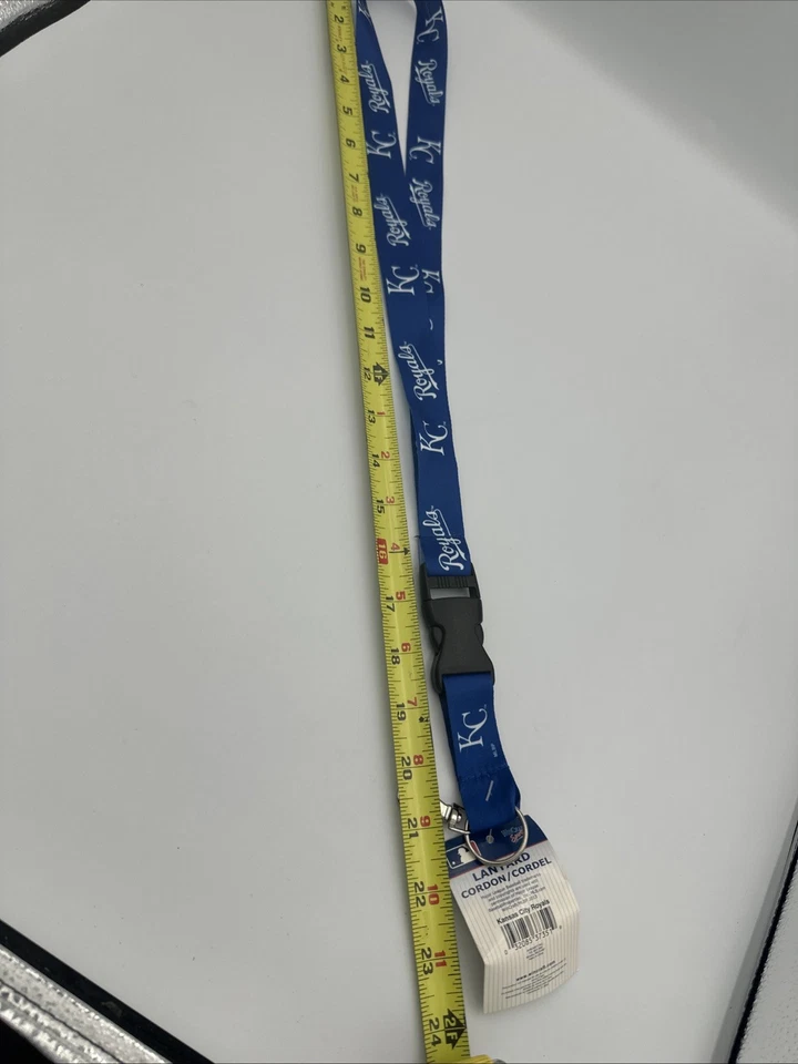 Kansas City Royals Lanyard WinCraft MLB Licensed Blue 22” Keychain – NWT - Image 3 of 4