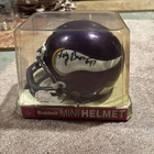 Minnesota Vikings Signed Mini Helmet
