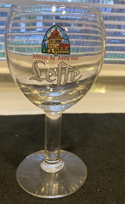 Abbaye de Leffe Pale Ale Blonde Beer Chalice Glass Dinant Belgium 25cl