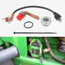 DZ102076 Engine Coolant Heater Kit Block Heater Kit w/ Power Cord for John Deere