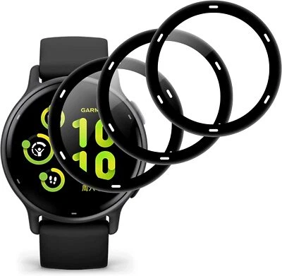 YG For Garmin Vivoactive 5 Full Cover Tempered TPU Screen Protector