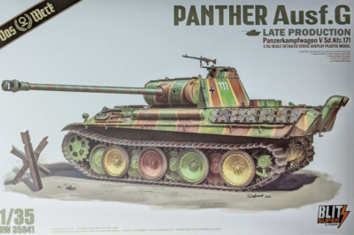 Das Werk DW 35041 - 1:35  Panther Ausf. G Late Prod. - SUPER BLITZ