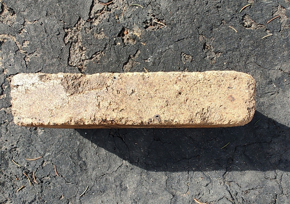 OLD VTG antique Brick reclaimed Stamped GARFIELD | eBay