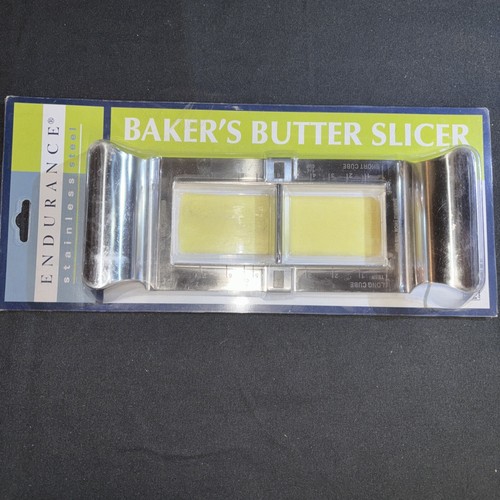 RSVP Endurance Baker’s Butter Slicer 18/10 Stainless Steel New In Package - Picture 2 of 6