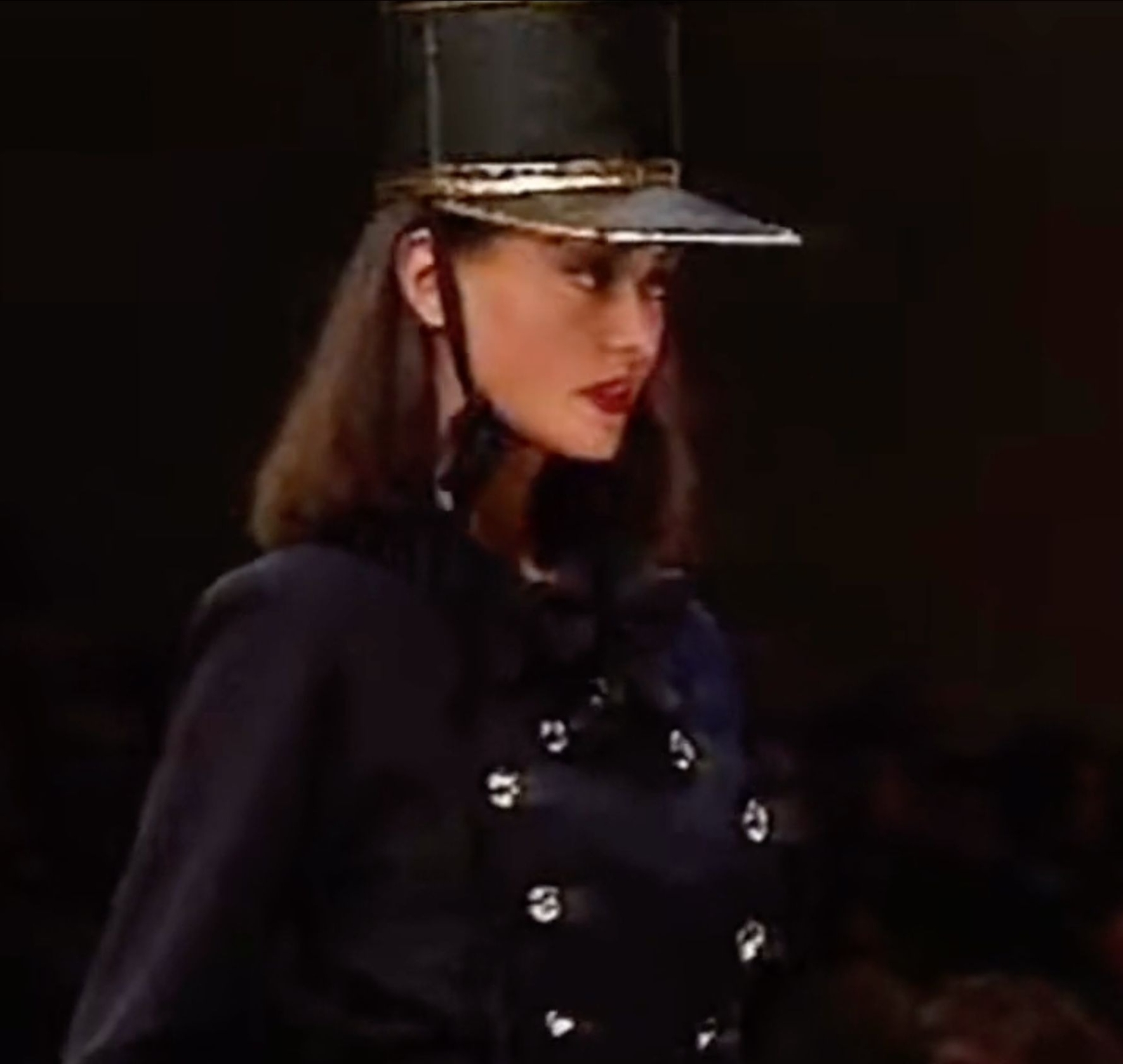 Abito Yves Saint Laurent Été 1992 Navy taglia 40 vestibilità 38 M